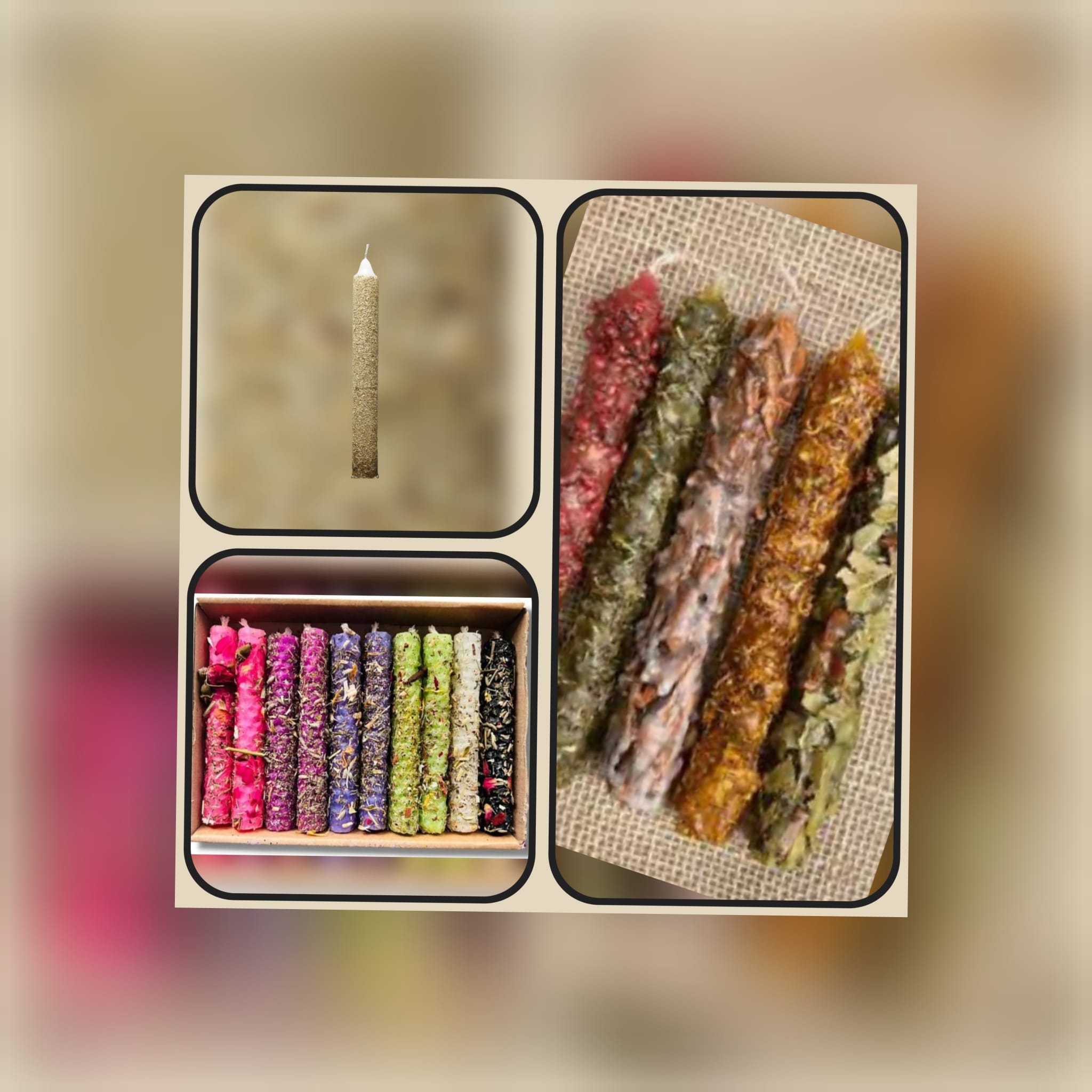 Velas Herboreas Artesanales Ritualizados
